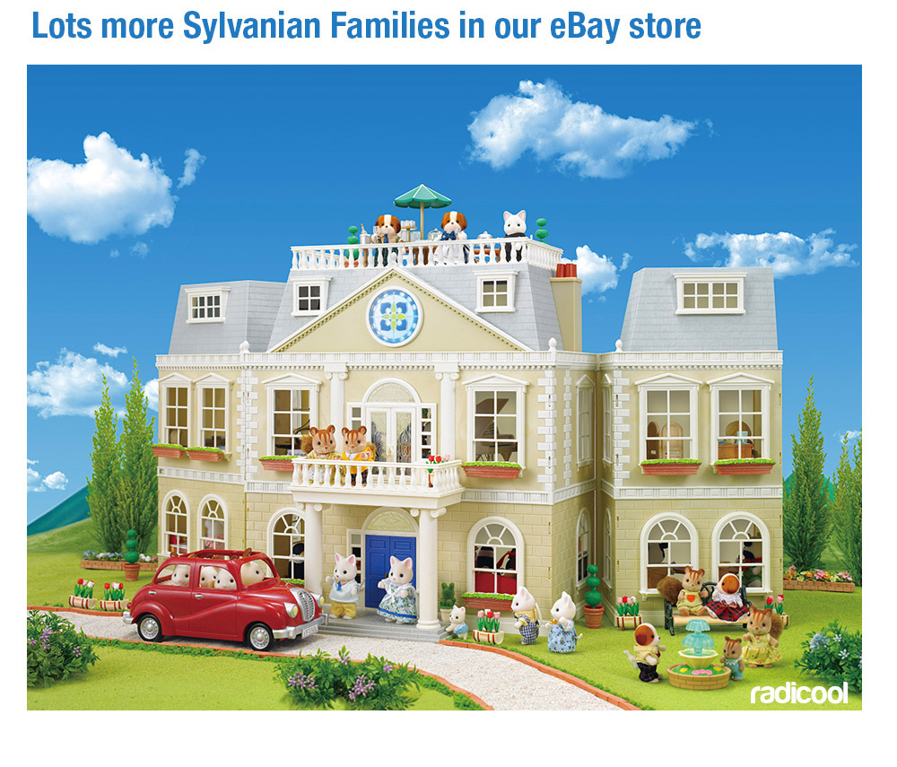 sylvanian families garden decoration set